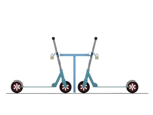ScooterLock-Variante MAX (Seitenansicht)