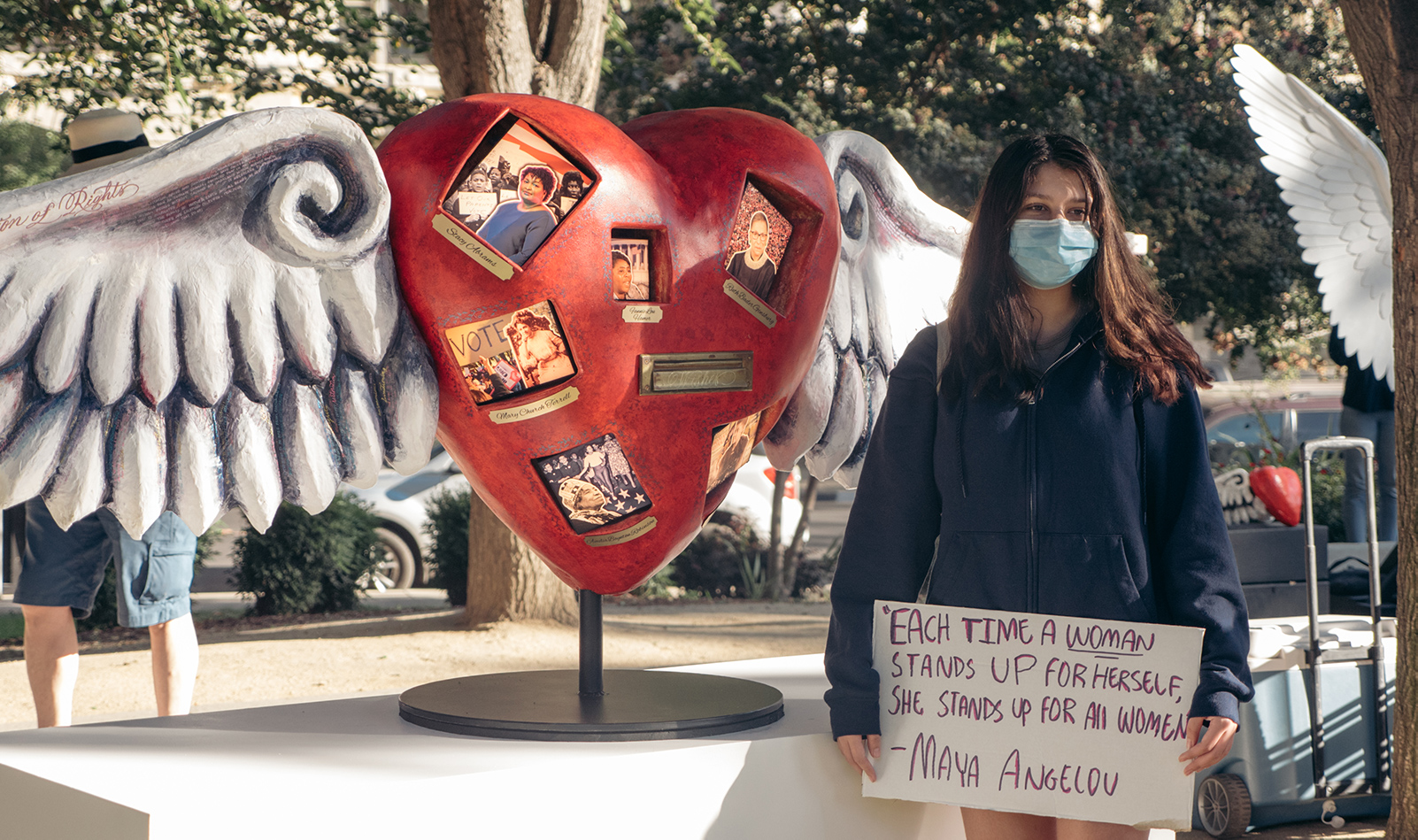 The Activist Heart at Women’s March Sacramento