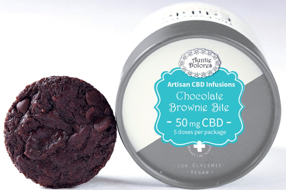 CBD Brownie Bite Auntie Dolores