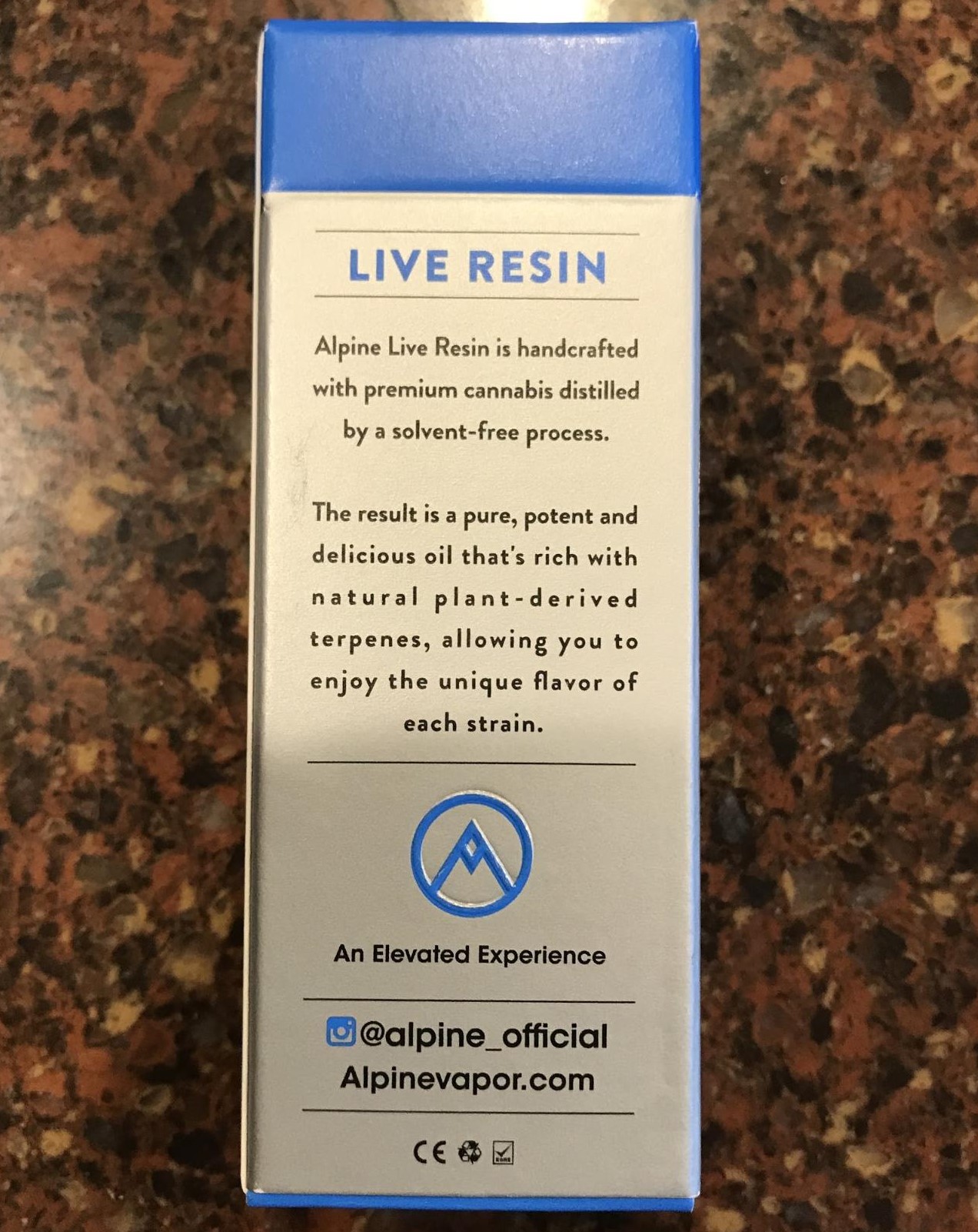 alpine vapor granddaddy purple cartridge review