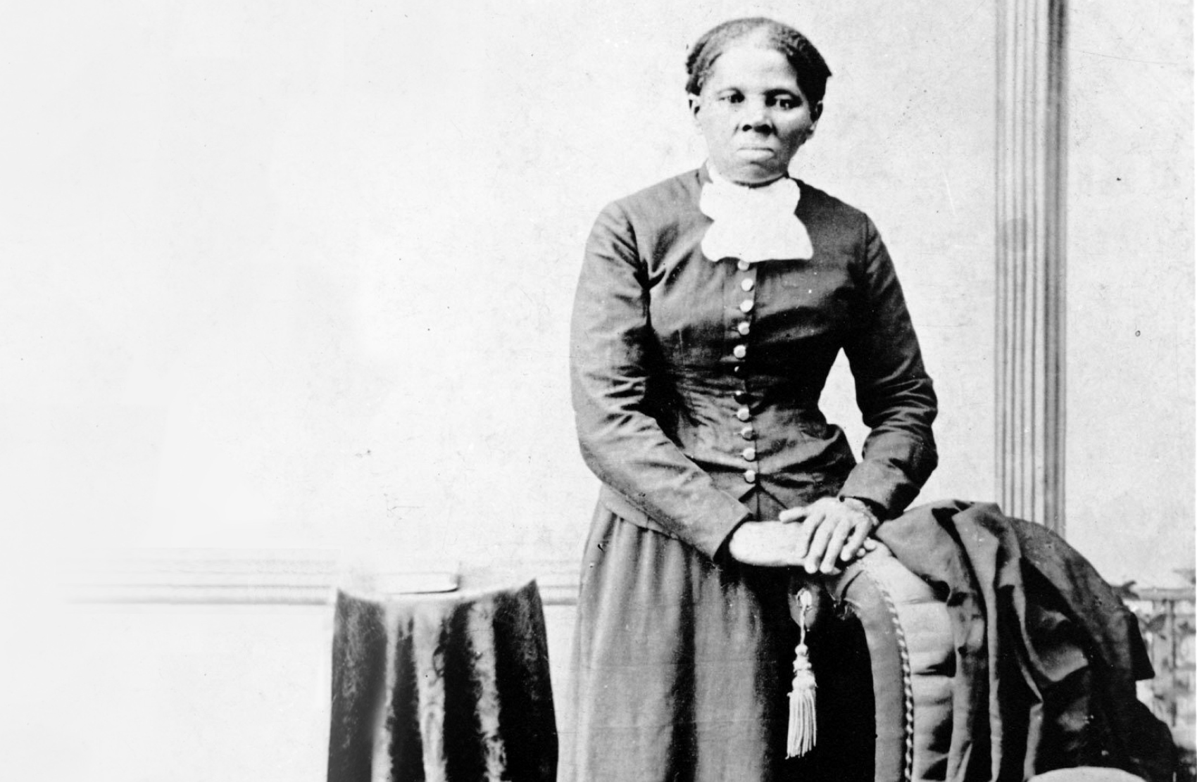 Portrait photo of Harriet Tubman who had seizures