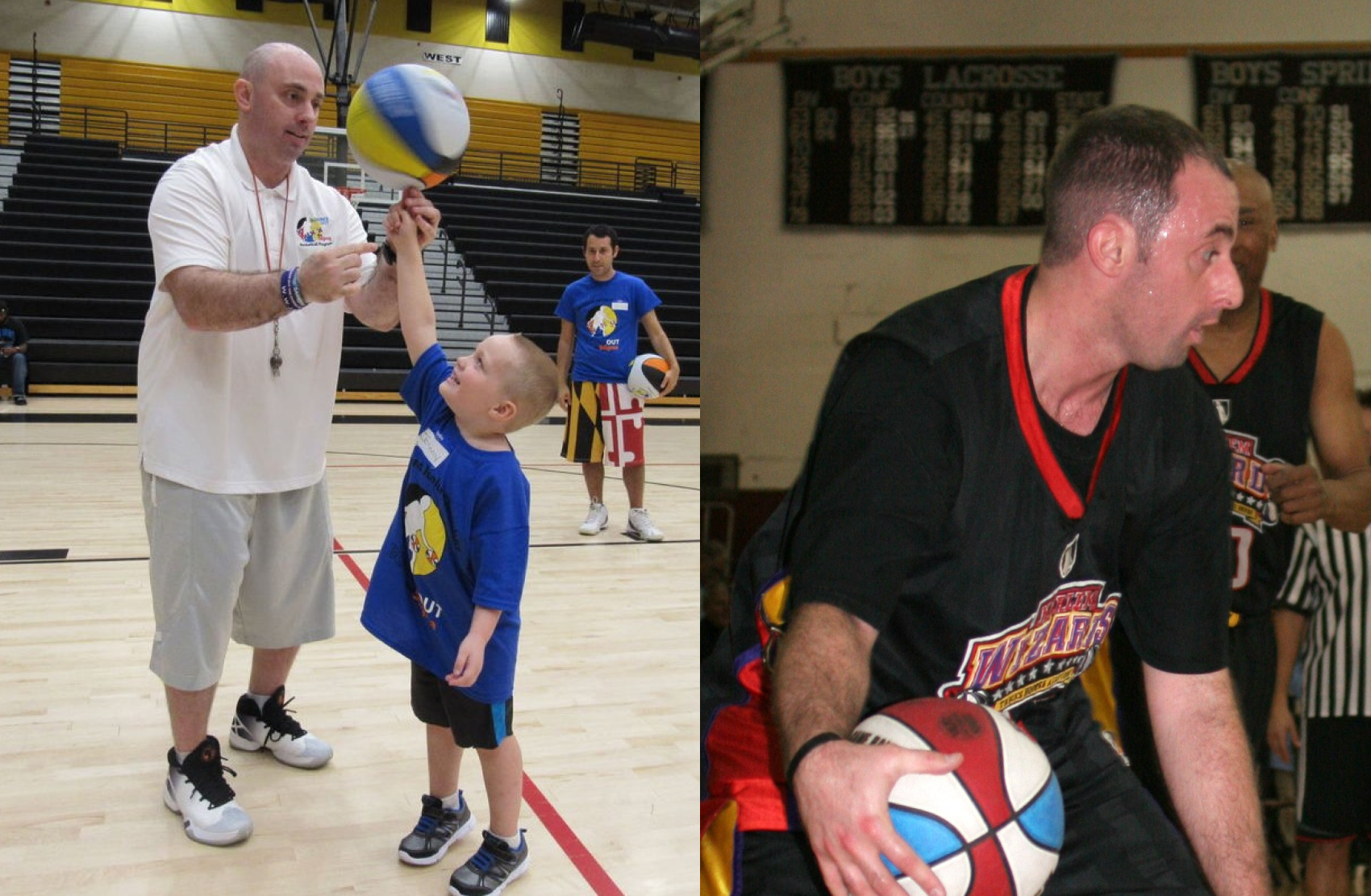 Mike Simmel, the founder of Bounce out the Stigma