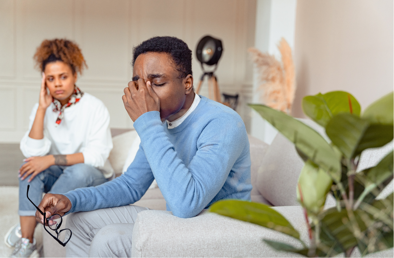A man experiencing some common seizure triggers