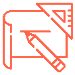 Icon sur mesure rouge