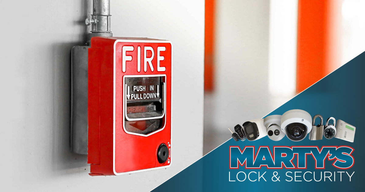 Fire & Life Safety Marty's Lock & Security
