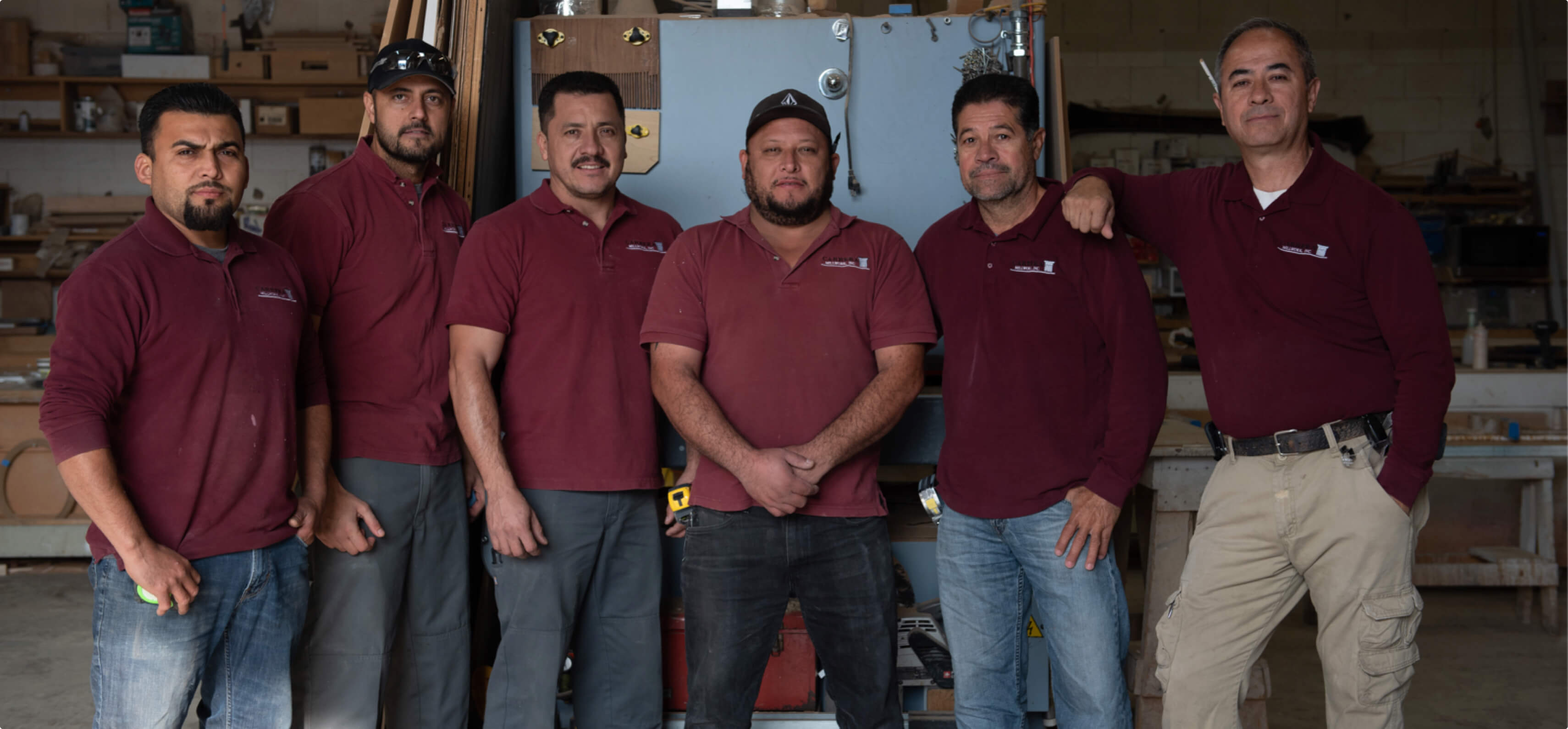 Hourly customers Carrera Millwork employees.