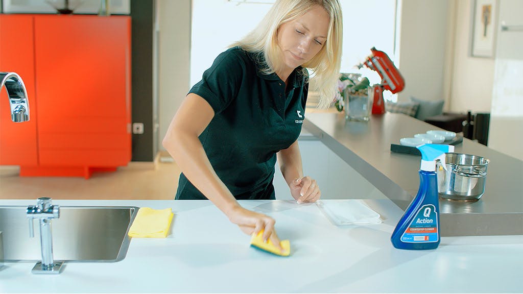 Remove Metal Stain from Dekton Worktops