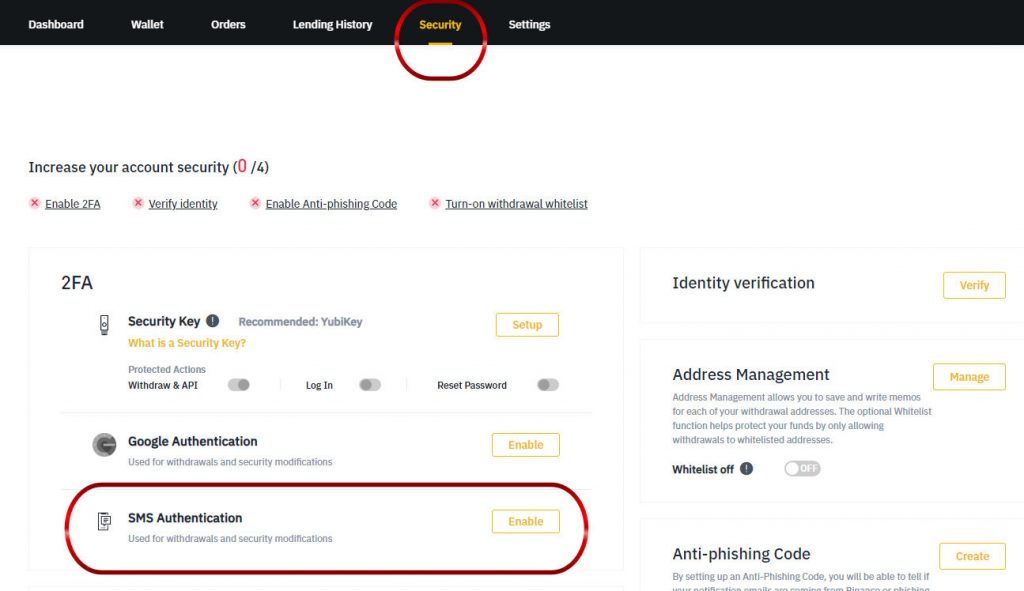 google auth binance desktop