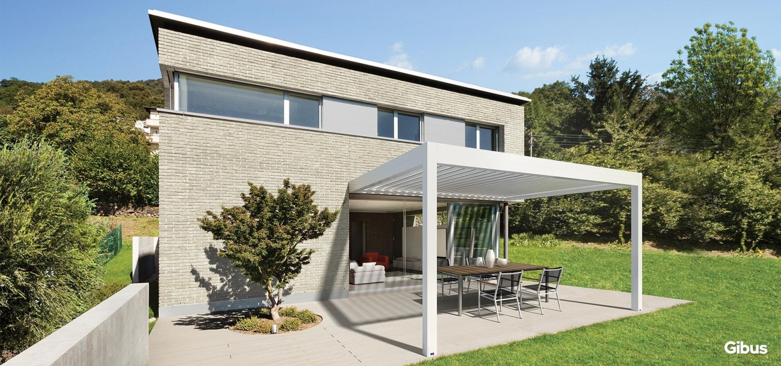 Bioklimatisk pergola, Joy slank og smal
