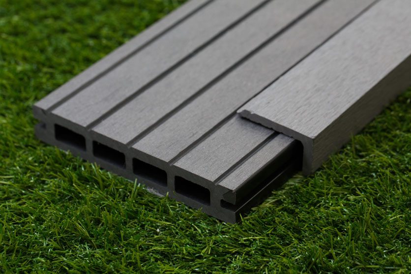 Grey Composite Wood Decking Kit 2.9m Boards