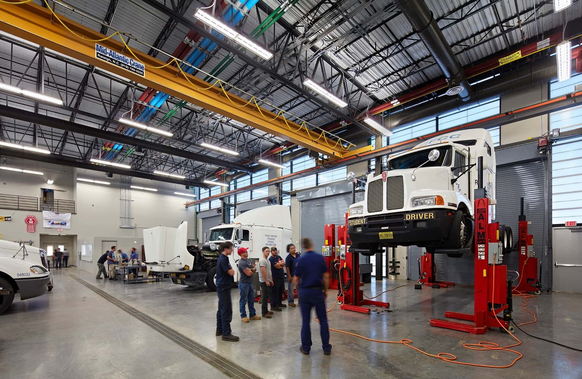 Monteith Construction CFCC HEATT Building