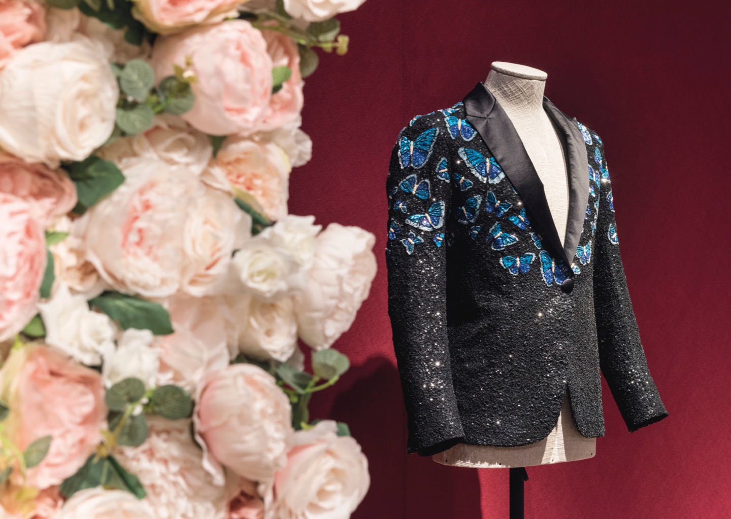 Stage jacket for Mick Jagger by designer L'Wren Scott