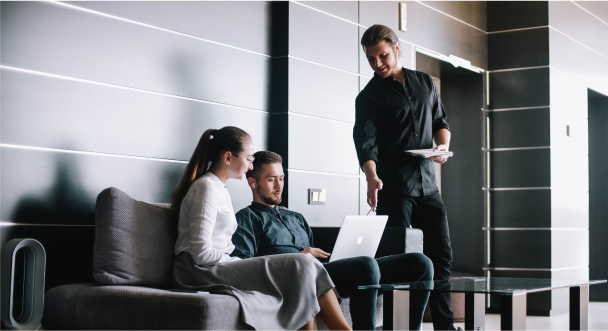 Develux’s healthcare software team