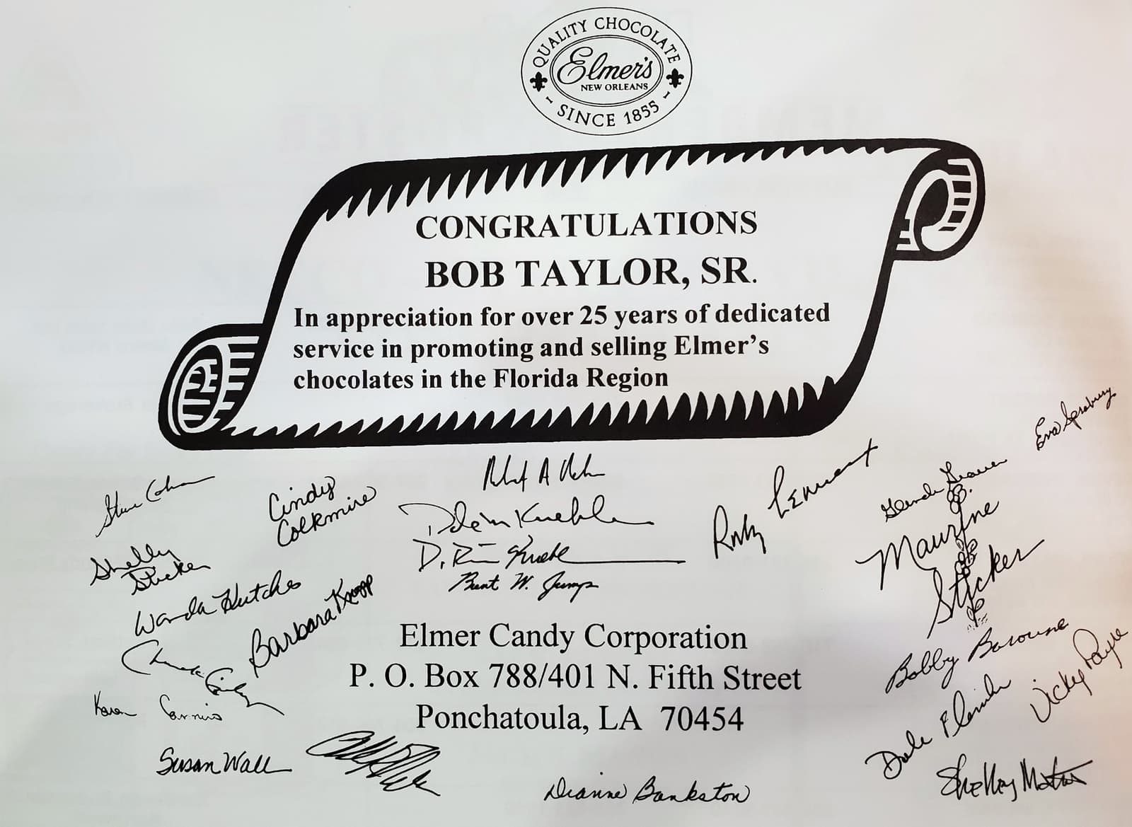 Candy Hall of Fame BBI Burdette Beckmann Inc.