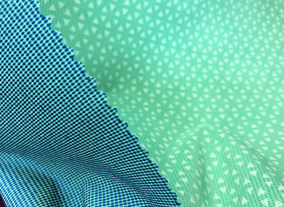 Formosa 100% nylon with water-reactive print © Anne Prahl