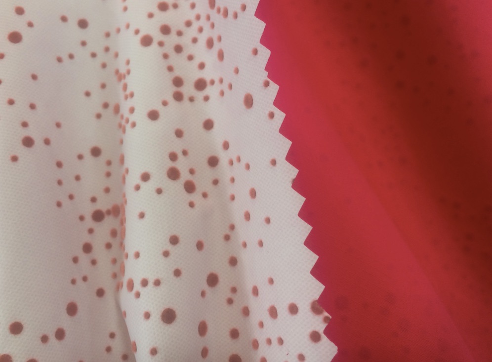 SOLIS 100% nylon with flock print on membrane © Anne Prahl