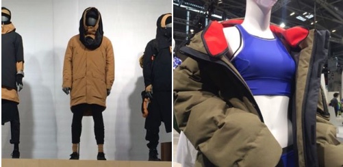 Photo 1; Houdini multipurpose layering pieces © Anne Prahl Photo 2; Raf Simons x Templa collaboration © Anne Prahl
