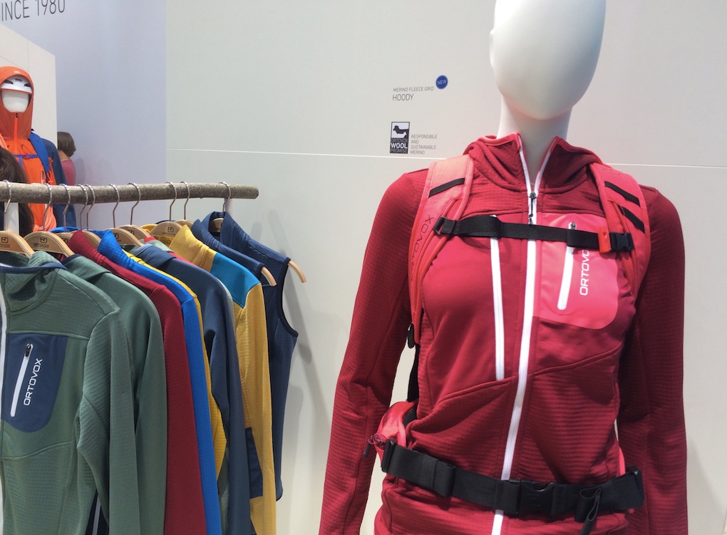 Ortovox collection at OutDoor by ISPO 2019 © Anne Prahl