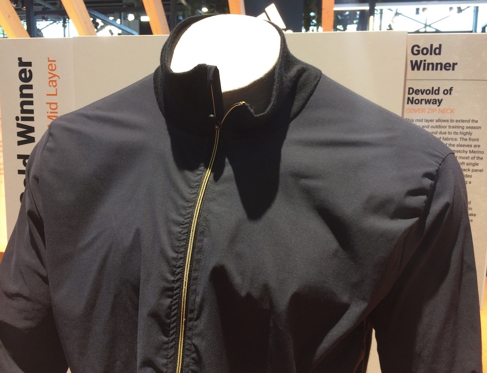 Devold of Norway Cover Zip Neck at OutDoor by ISPO 2019 © Anne Prahl