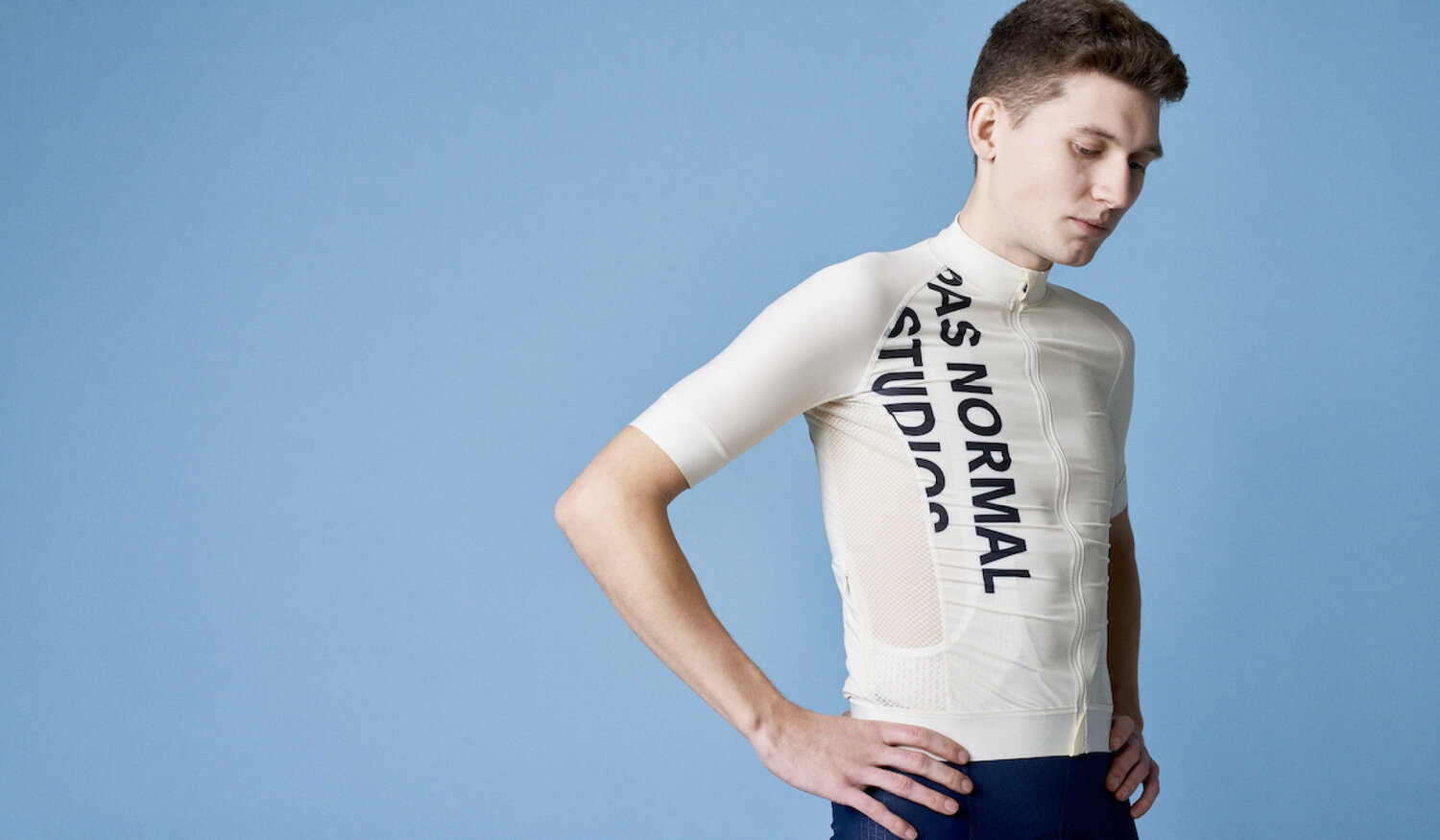 Copenhagen based Pas Normal Studios fuses contemporary and technical cycling apparel, image source www.pasnormalstudios.com