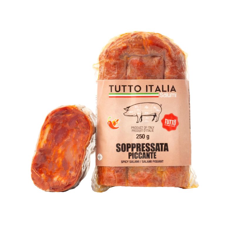 Tutto Italia Soppressata Piccante Tutto Gourmet Foods Inc.
