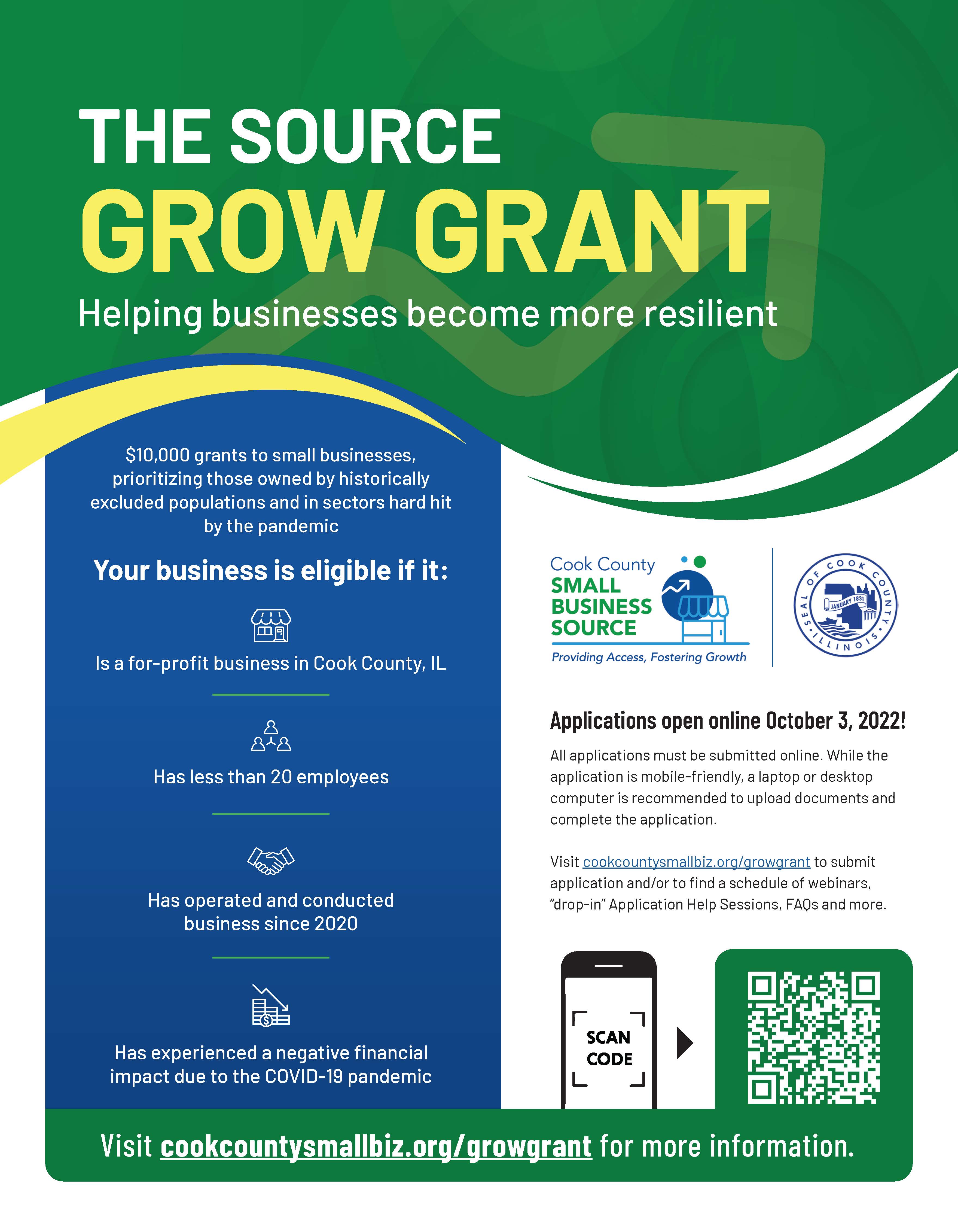 The Source Grow Grant | Schaumburg Business Association