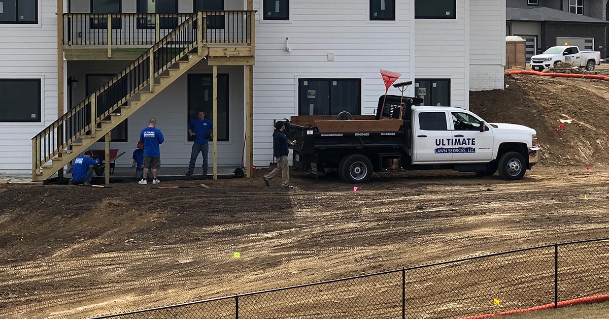 commercial lawn care company