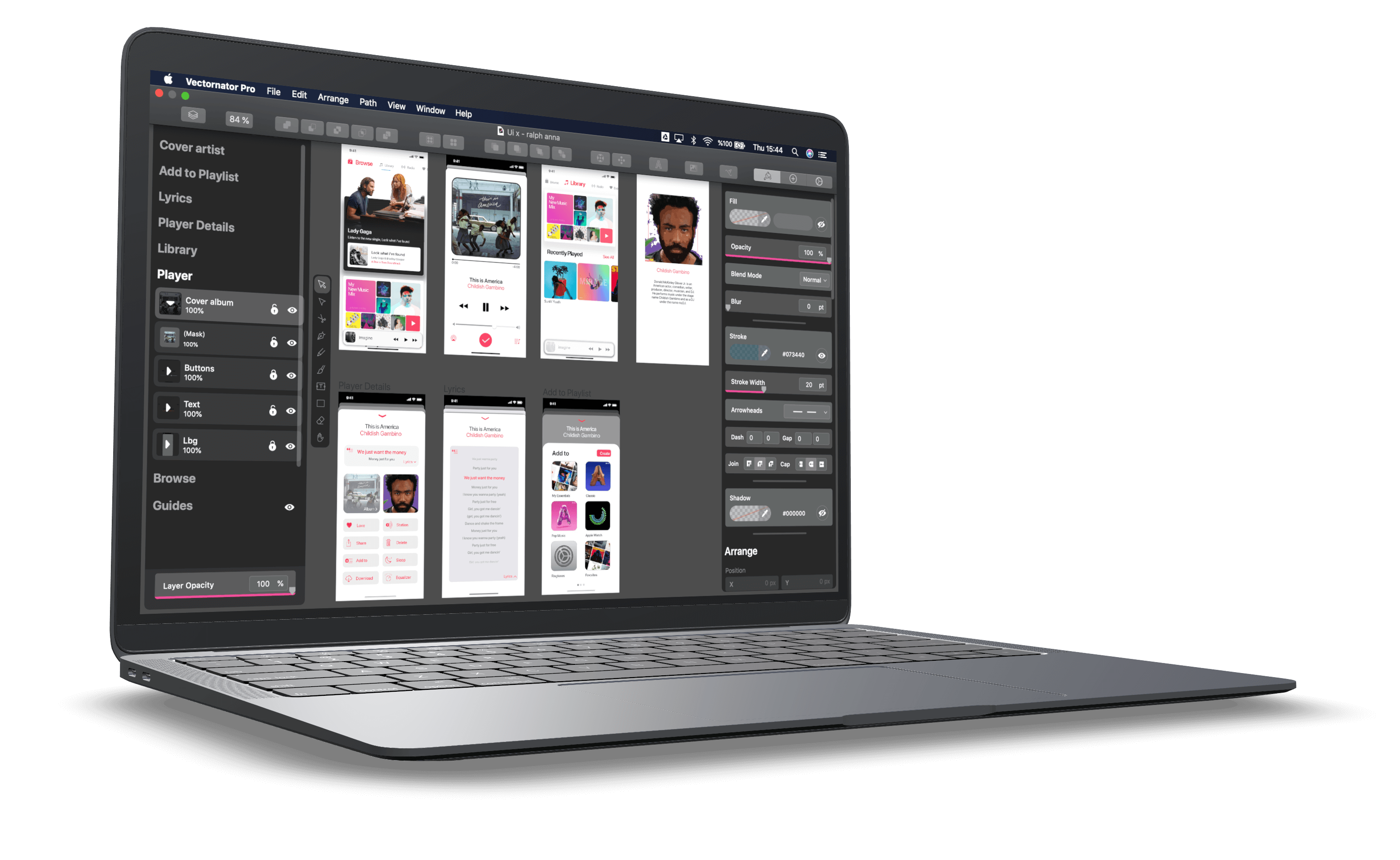 ui design-vectornatorpro