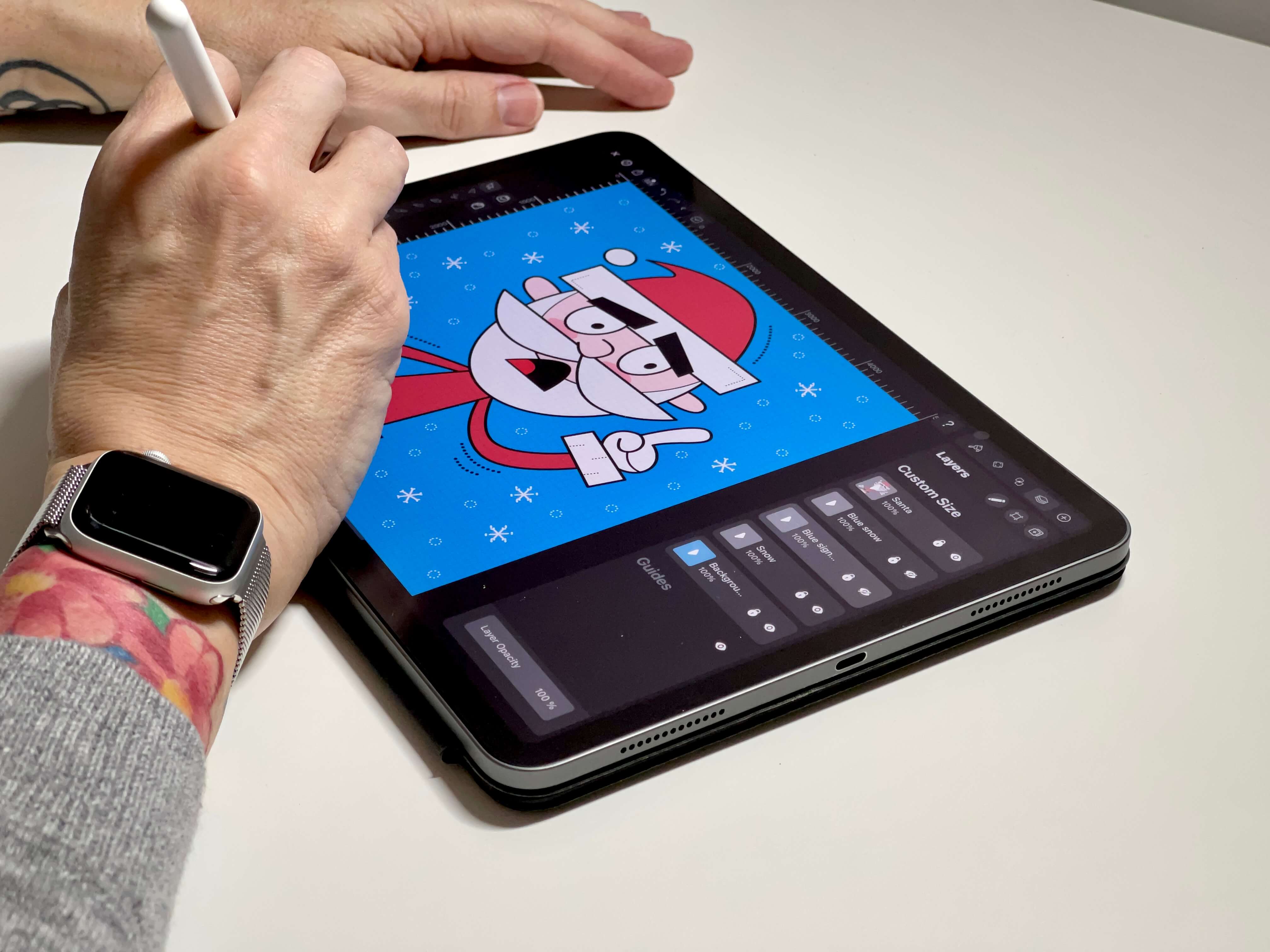 ipad design by a full time artist