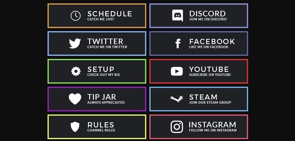 Twitch Size Guide Vectornator Templates Twitch Size Guide Vectornator Templates