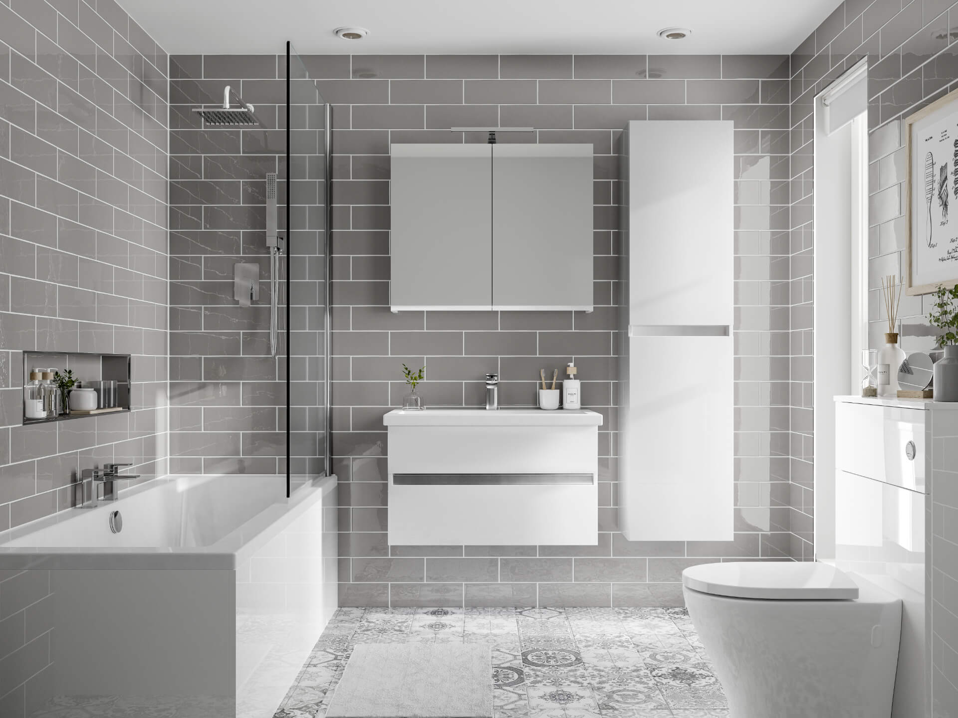 Qube Bathroom Fitting MB Kitchens & Bathrooms