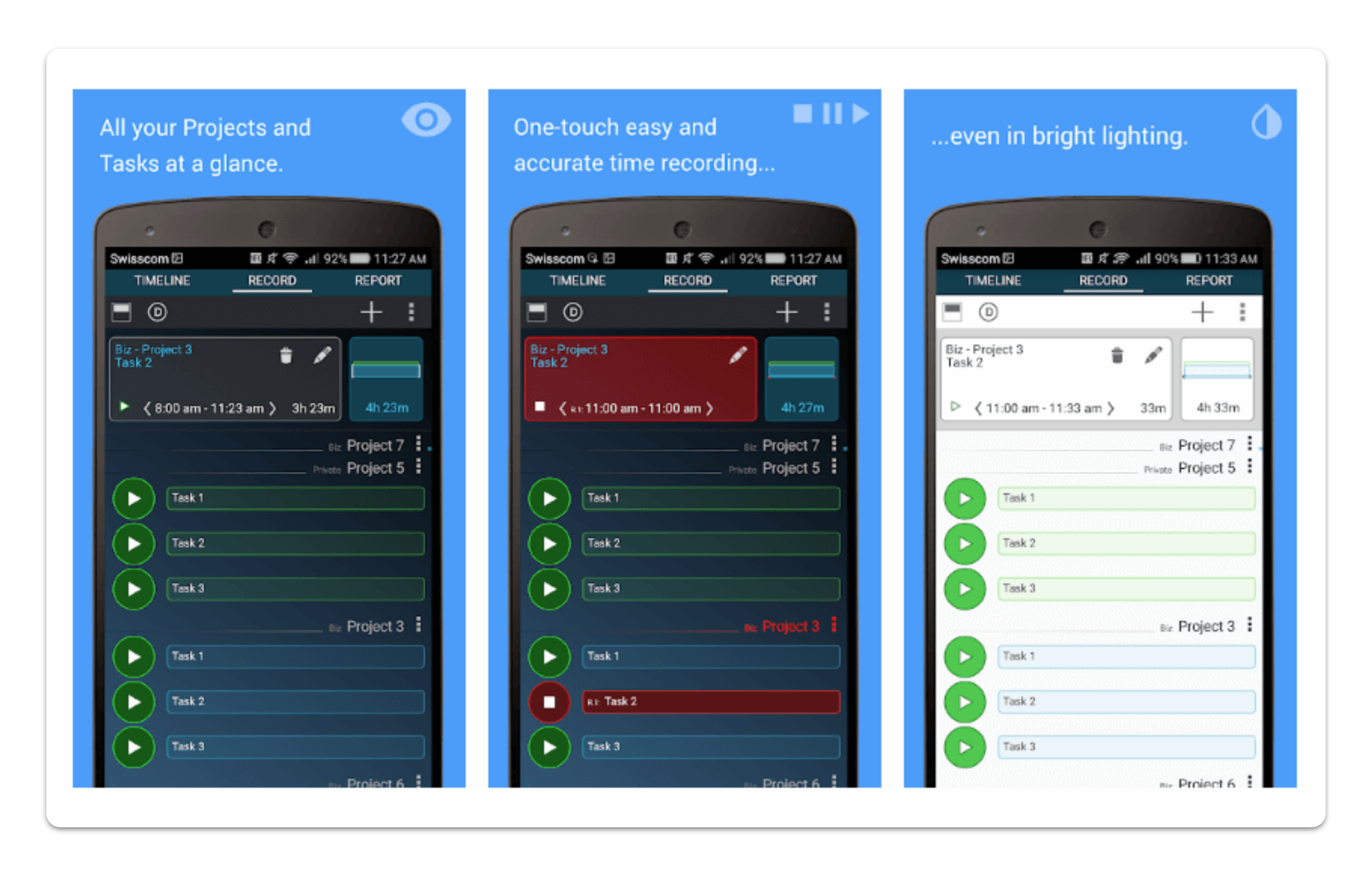 Gleeo mobile app screeshot
