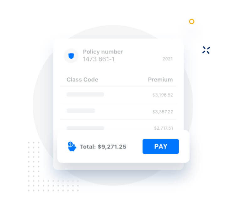 Screenshot of Hourly insurance payment function.