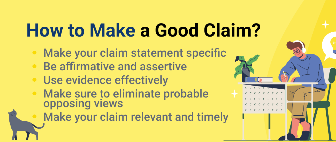 Guide on How to Support Your Claim in Writing