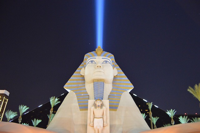 luxor sky beam las vegas