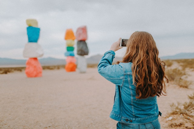 seven magic mountains in las vegas, nevada