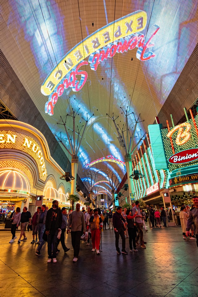 fremont street experience in downtown las vegas
