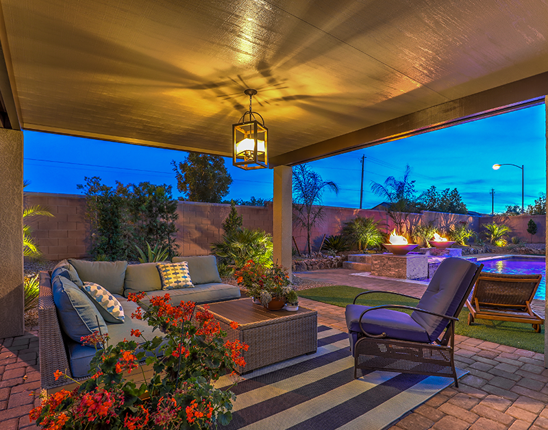 Las Vegas house exterior patio furniture