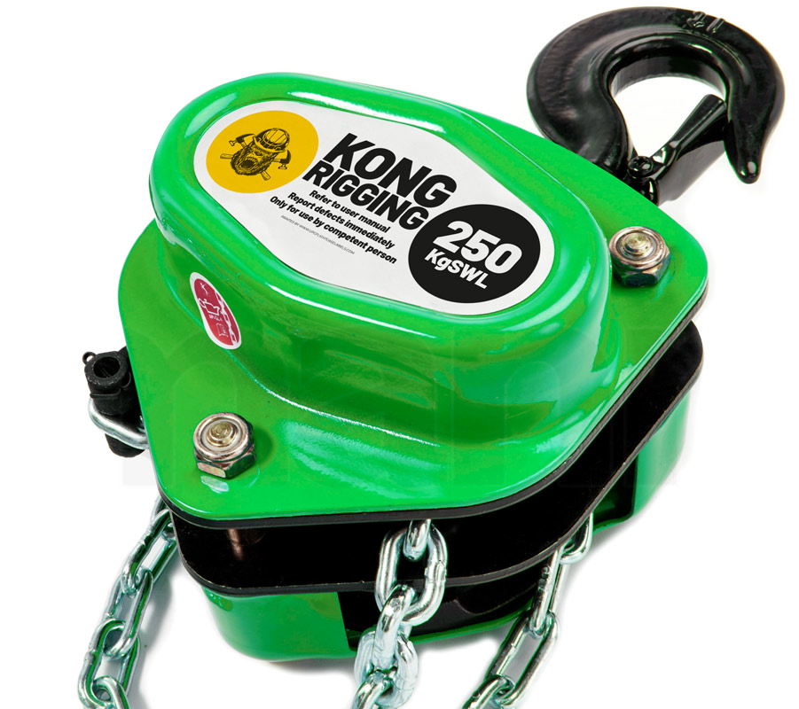 UPG Chain Hoist Labels