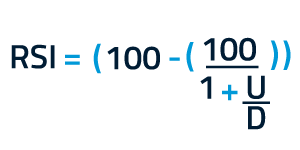 Fórmula para cálculo RSI