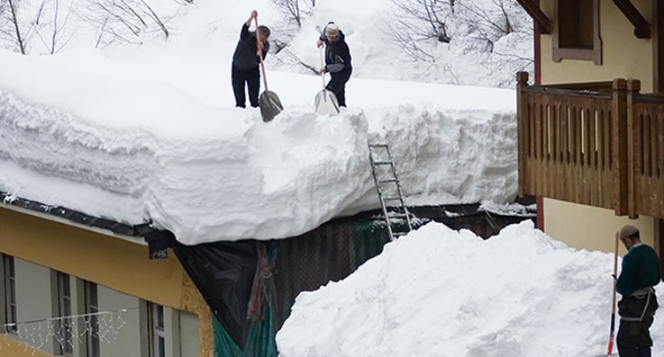 Déneigement de toiture Joliette
