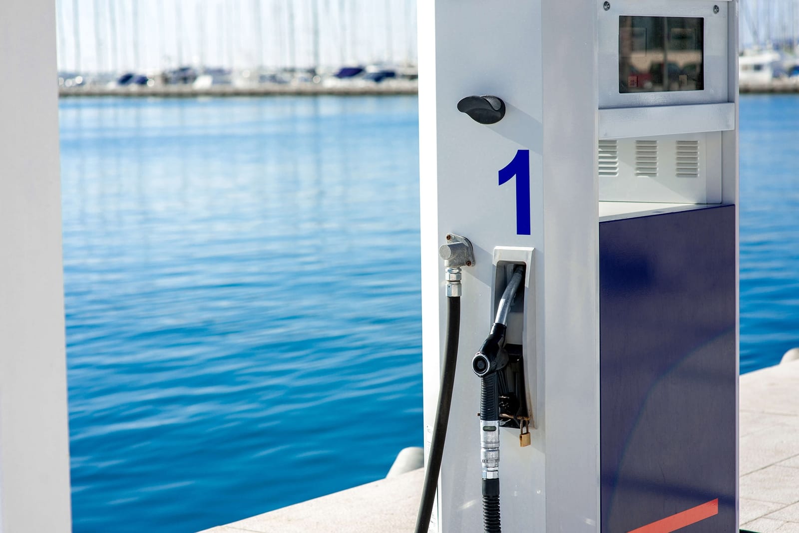 Marina Fuel Islands Marine grade stainless steel pumps