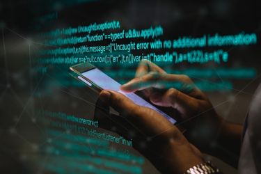 Woman using her mobile and technology for tracking