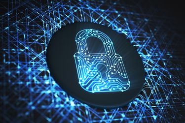 Lock representing cybersecurity