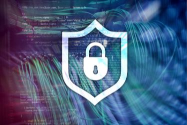 Cybersecurity concept - Shield icon