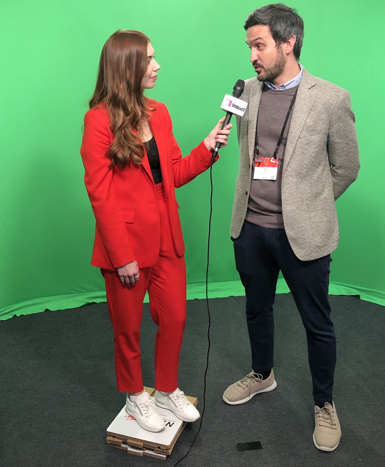 Vanessa interviews