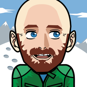 Avatar: Shows a team member in comic style