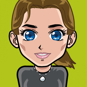 Avatar: Shows a team member in comic style