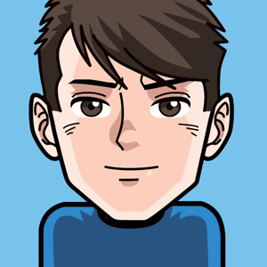 Avatar: Shows a team member in comic style