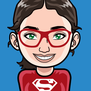 Avatar: Shows a team member in comic style
